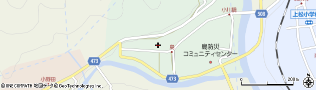 長野県木曽郡上松町島3264周辺の地図