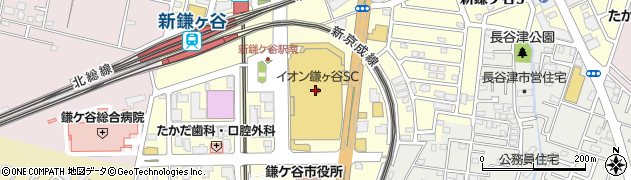 マジックミシン鎌ケ谷店周辺の地図