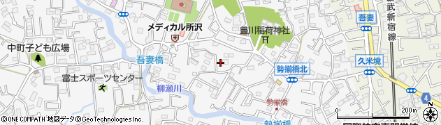埼玉県所沢市久米1575周辺の地図