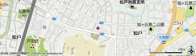 千葉県松戸市松戸周辺の地図