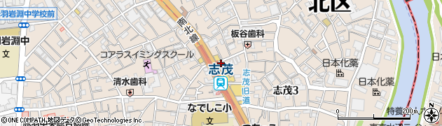 キッチンオリジン　志茂店周辺の地図