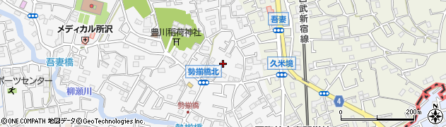 埼玉県所沢市久米367周辺の地図