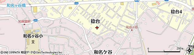 千葉県松戸市稔台1115周辺の地図