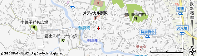 埼玉県所沢市久米1631周辺の地図