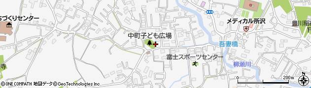 埼玉県所沢市久米1978周辺の地図