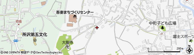 埼玉県所沢市久米2407周辺の地図