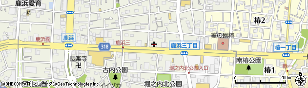 七輪房 鹿浜店周辺の地図