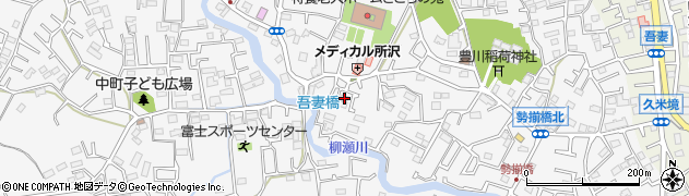 埼玉県所沢市久米1637周辺の地図