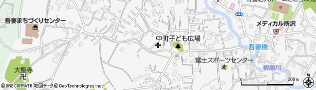 埼玉県所沢市久米1972周辺の地図