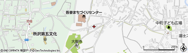 埼玉県所沢市久米2277周辺の地図