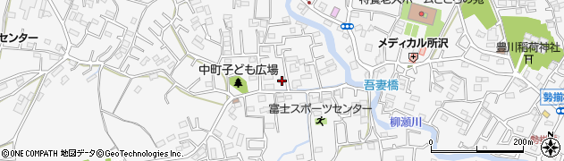 埼玉県所沢市久米2000周辺の地図