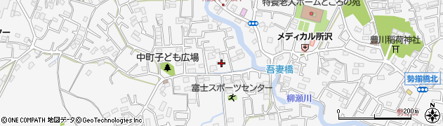 埼玉県所沢市久米2008周辺の地図