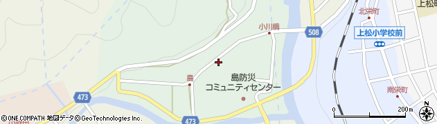 長野県木曽郡上松町島3233周辺の地図