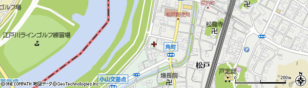 千葉県松戸市小山1周辺の地図