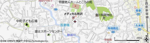 埼玉県所沢市久米1570周辺の地図