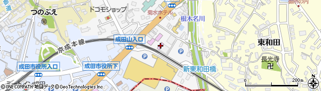 朝日生命保険相互会社　船橋支社成田営業所周辺の地図