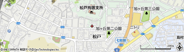 千葉県松戸市岩瀬431周辺の地図