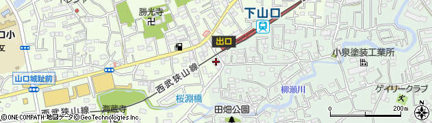 東京海上日動火災保険所沢代理店周辺の地図