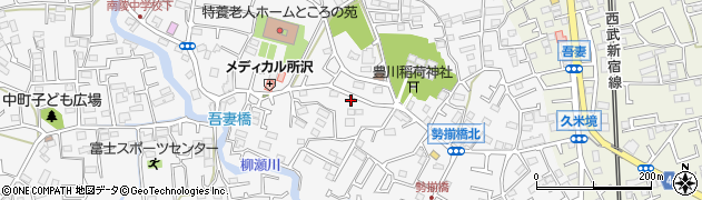 埼玉県所沢市久米1573周辺の地図