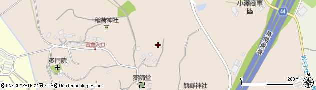 千葉県成田市吉倉周辺の地図