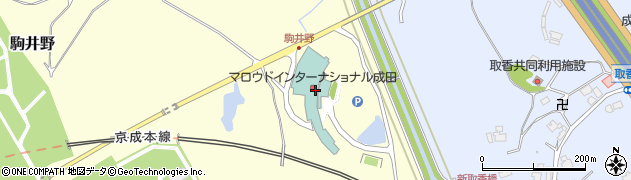 マロウドインターナショナルホテル成田周辺の地図