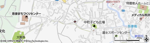 埼玉県所沢市久米2142周辺の地図