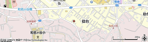 千葉県松戸市稔台1106周辺の地図