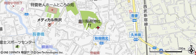埼玉県所沢市久米409周辺の地図