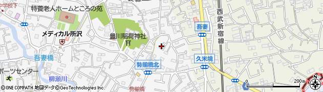埼玉県所沢市久米375周辺の地図