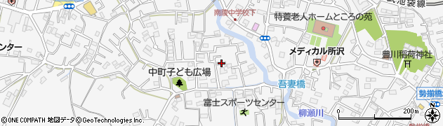 埼玉県所沢市久米2005周辺の地図