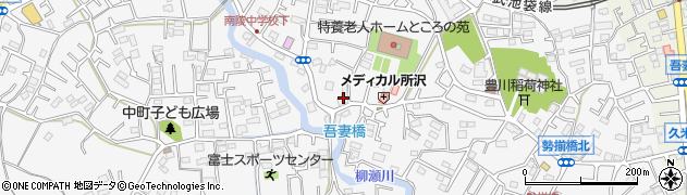 埼玉県所沢市久米1554周辺の地図