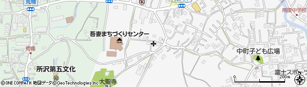 埼玉県所沢市久米2256周辺の地図