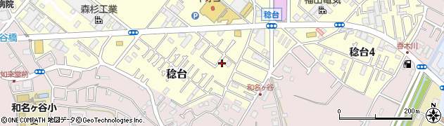 千葉県松戸市稔台1072周辺の地図