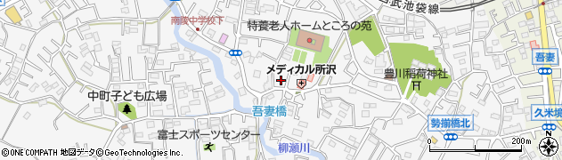 埼玉県所沢市久米1566周辺の地図