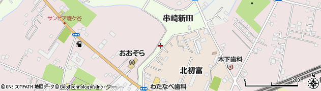 千葉県鎌ケ谷市串崎新田32周辺の地図