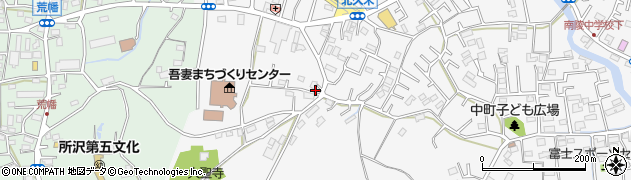 埼玉県所沢市久米2255周辺の地図