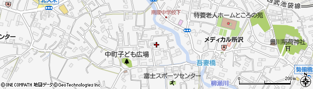 埼玉県所沢市久米2004周辺の地図