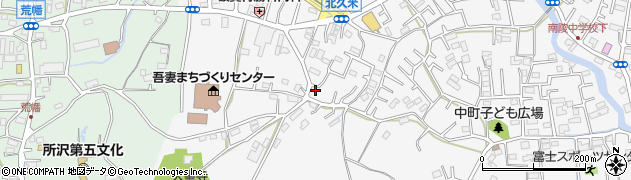 埼玉県所沢市久米2159周辺の地図