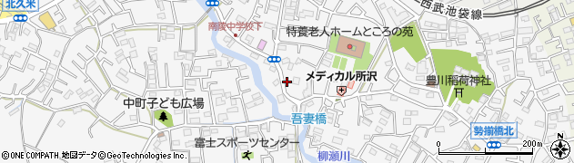 埼玉県所沢市久米1555周辺の地図