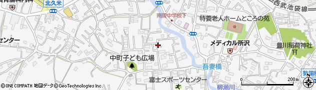 埼玉県所沢市久米2003周辺の地図