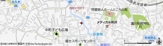 埼玉県所沢市久米3017周辺の地図