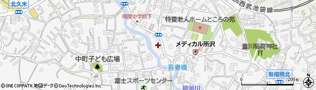 埼玉県所沢市久米1557周辺の地図