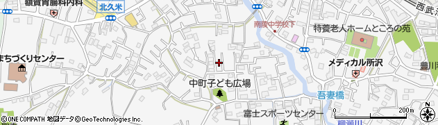 埼玉県所沢市久米1986周辺の地図