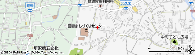 埼玉県所沢市久米2240周辺の地図