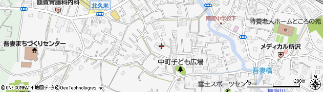 埼玉県所沢市久米2047周辺の地図