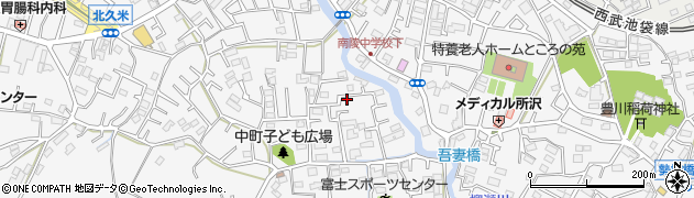 埼玉県所沢市久米2021周辺の地図