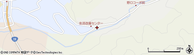 長野県木曽郡上松町小川1385周辺の地図