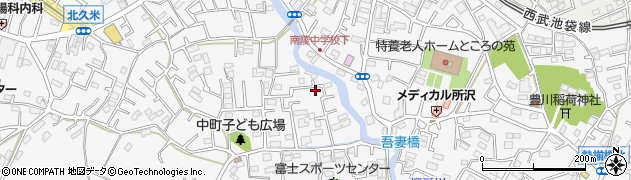 埼玉県所沢市久米2019周辺の地図
