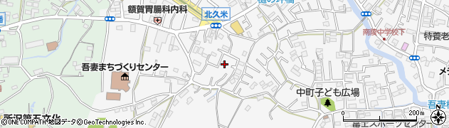 埼玉県所沢市久米2153周辺の地図