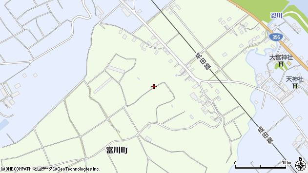 〒288-0871 千葉県銚子市富川町の地図